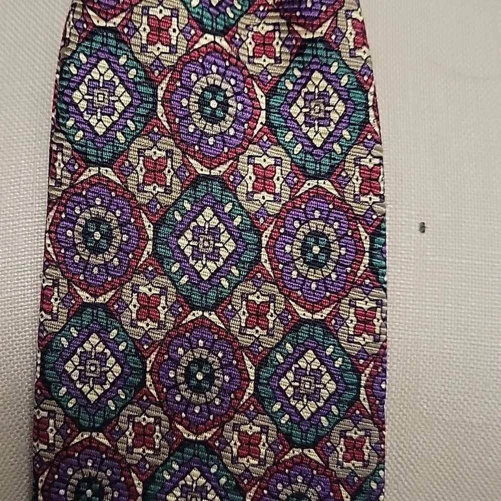Ralph Lauren Multi-colored Patterned Tie